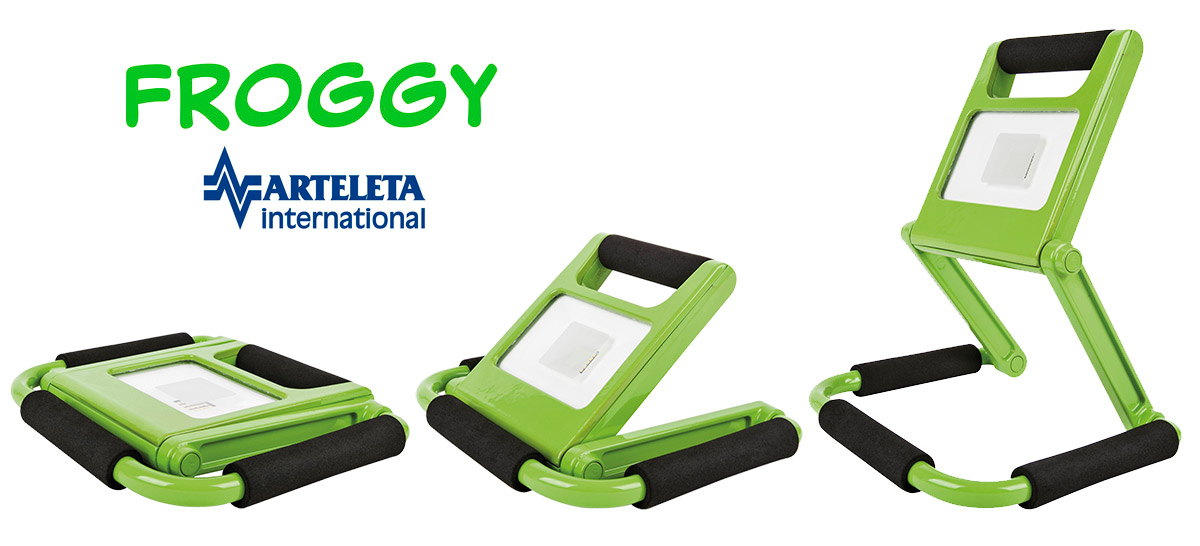 Proiettore led portatile FROGGY - Arteleta International - in promozione
